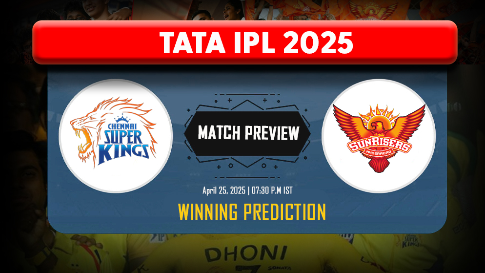 Chennai Super Kings vs Sunrisers Hyderabad