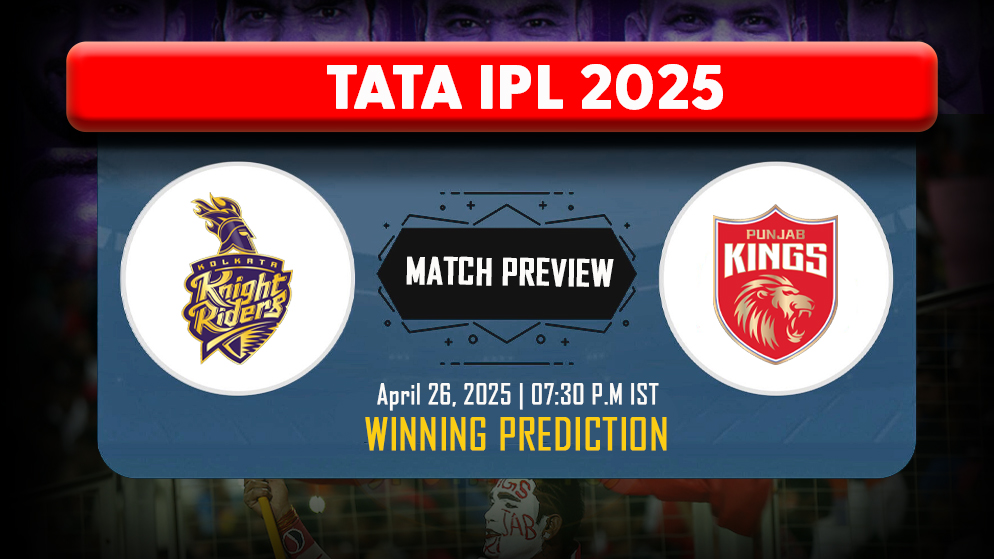Kolkata Knight Riders vs Punjab Kings