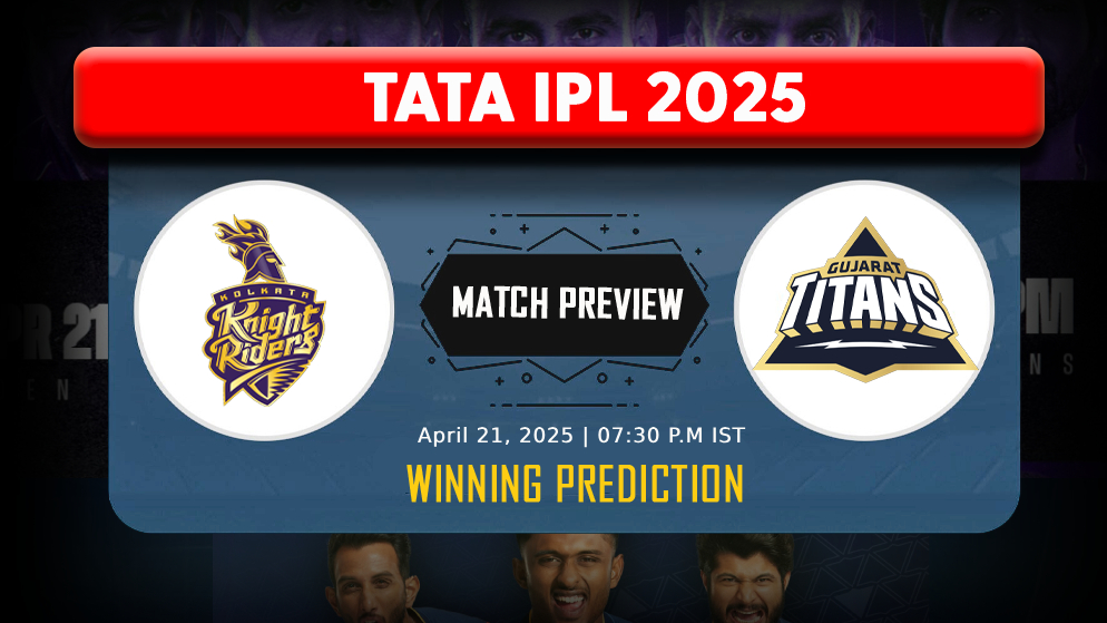 Kolkata Knight Riders vs Gujarat Titans